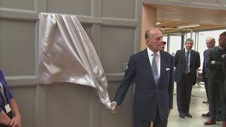 Prince Philip The worlds most experienced plaque-unveiler