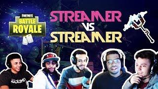 Myth Vs Hamlinz Vs Daequan Vs Jmoe161 Vs Aipha Streamer vs Streamer Fortnite