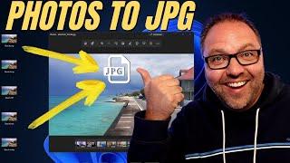How to Convert Photos to JPG Windows PC