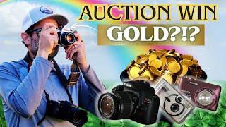 Did I win Big? $750 Auction Camera Lot Win - Testing & Review