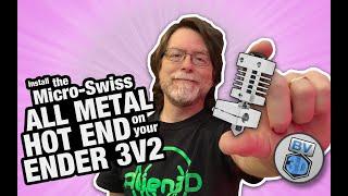 Install the Micro Swiss All Metal Hot End on your Ender-3 V2 3D Printer