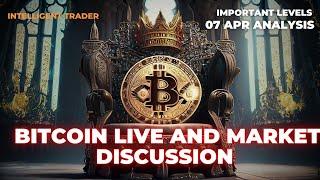 BITCOIN TRADING LIVE And Market Analysis And   GIFT NIFTY  Analysis Aman Srivastav . Part 311