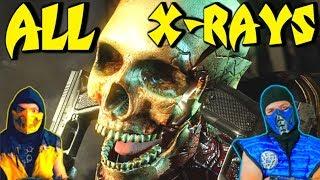 Scorpion & Sub-Zero REACT - MORTAL KOMBAT XL ALL X-RAYS  MKXL REAL LIFE PARODY