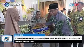 #HABARHSS - PENYALURAN BANTUAN SOSIAL PRS 2024