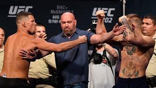 Conor McGregor vs. Nate Diaz  Weigh-In  UFC 202