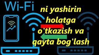 Innbox GPON Wi-Fi router ni YASHIRISH TELEFON orqali boglash