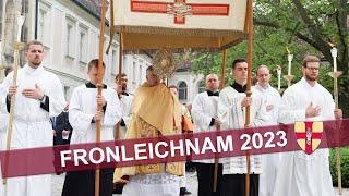 Fronleichnam 2023   Prozession im Stift Heiligenkreuz