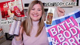 BATH & BODY WORKS BLACK FRIDAY HAUL NEW BODY CARE + EXCLUSIVE TOTE BAG WITH PURCHASE