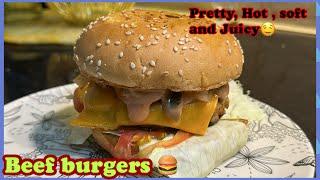 Pretty Hot Soft and Juicy  - Talking About Beef Burgers 
