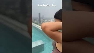 Nice Thailand Girl Shows You Best Bangkok Rooftop Pool