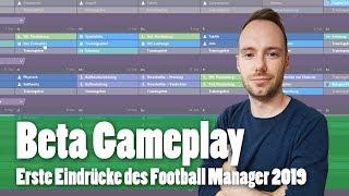 Lets Play Football Manager 2019 - erste Eindrücke im Beta Gameplay