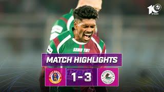 Match Highlights  East Bengal FC 1-3 Mohun Bagan Super Giant  MW 19  ISL 2023-24