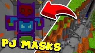 Minecraft  PJ Masks LIVES IN THIS RAVINE