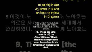 Hebrew Bible  Genesis Chapter 6 repetition