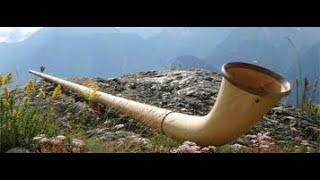 Bertrand Roulet 3 pièces pour cor des alpes MARTIN ROOS- Alphorn