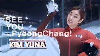 ENG SUB KIM YUNA The Queen on the Ice 2018 Pyeong Chang Olympic CF Compilation