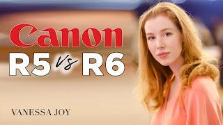 Canon EOS R5 vs R6 Low Light Portrait Photography Comparison