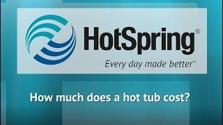 How much does a hot tub cost?