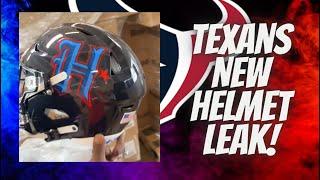 Houston Texans Uniform Leak New Helmet