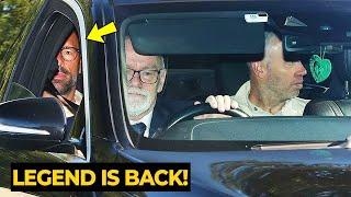 FINALLY Ruud van Nistelrooy arrives at Carrington to join Erik Ten Hag first training  Man Utd News