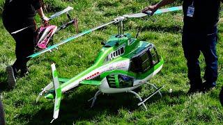 RC Helicopter Highlights - ROTOR Live 2024  Die größten RC Helikopter der Welt