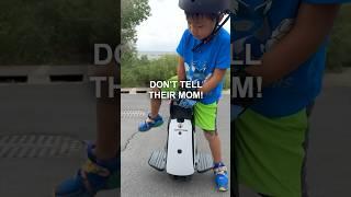 He Crashed the Electric Unicycle 