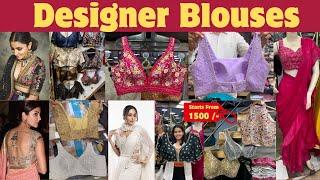 Readymade Blouse With Price  Heavy Work Blouse Under Budget  Celebrity Blouse  Blouse Designs