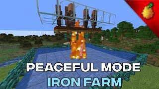 Peaceful Iron Farm The Simplest Iron Farm