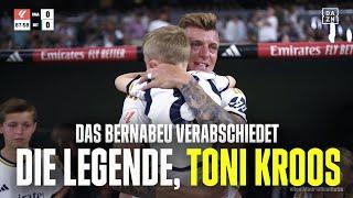 Gänsehaut Das Bernabeu verabschiedet die Legende Toni Kroos 