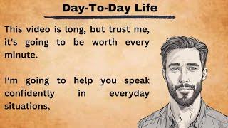 Day To Day Life  Best Lesson For Learning  Graded Reader  Improve Your English  Listen