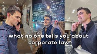 What I REALLY Do In a Day as a Corporate Lawyer in London - Tasks Hours & Salaries