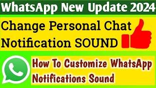 Change Personal Chat Notification SOUND in Tamil  How to Customize WhatsApp Notifications Sound?