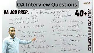 QA Interview Questions  Quality Assurance Job Questions  40+ QA Questions & Answers