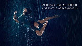 VERSATILE ASSASSINS  Young & Beautiful  Blindfolded Aerial Performance in Rain Room - Selkie Hom