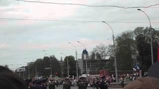 ЛИПЕЦК Немного парада 9 мая 2012