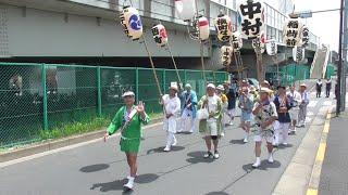 羽田神社夏季例大祭 羽田まつり_6の4・本社神輿渡御 20240728