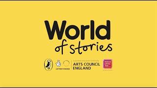 Nathan Bryon welcome to programme  World of Stories