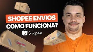 Shopee Envios - Como Funciona  Shopee Correios  Transportadora da Shopee  Pegaki Correios Shopee