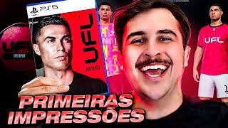 MINHA PRIMEIRA VEZ JOGANDO O UFL NOVO JOGO DE FUTEBOL QUE VAI DESBANCAR A EA?