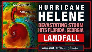 #BREAKING HELENE DEVASTATES FLORIDA  Major Hurricane Hits Floridas Big Bend Georgia  Live Q&A