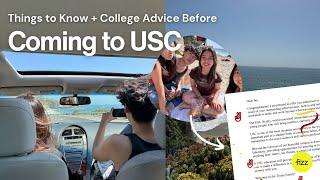 College 101 Things to Know + Advice Before Coming to USC