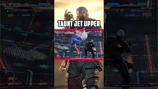 Bryan Taunt Jet Upper Breaks Guard #tekken #gaming #tekken8 #shorts