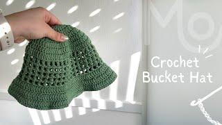 Quick & Easy  Crochet Bucket Hat Tutorial