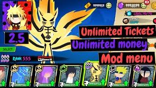 Stickman Ninja Fight - Shinobi Epic Battle M0Dapk 2.5  Mod menu - unlimited tickets