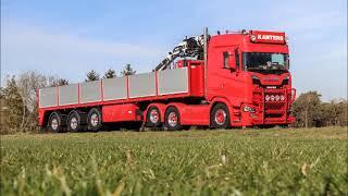 KANTERS SCANIA S650 V8 NextGeneration Open pipe sound ONBOARD