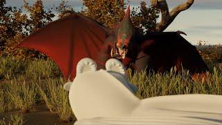 Light Fury needs help HTTYD 3D ANIMATION