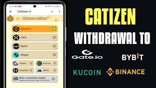 Catizen Withdrawal Guide  How to Withdraw to Binance Bybit Gate.io Bitget and KuCoin