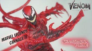 Marvel Legends Carnage Venom 2 Let There Be Carnage Sony Movie Action Figure Review