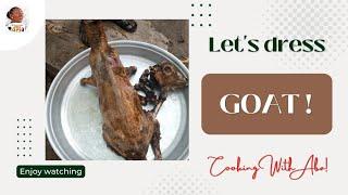 ‼️GOAT Lets Have Fun & Learn  Goat Slaughtering & Dressing From Scratch #TheGoatMustCry‼️