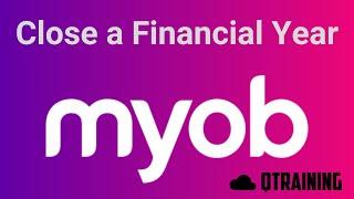 MYOB  Close a Financial Year